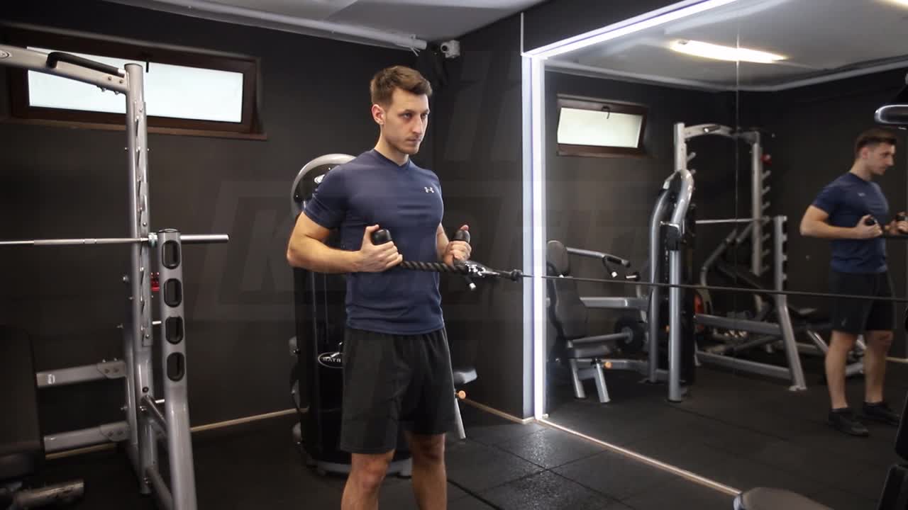 Rope-Handle Cable Row