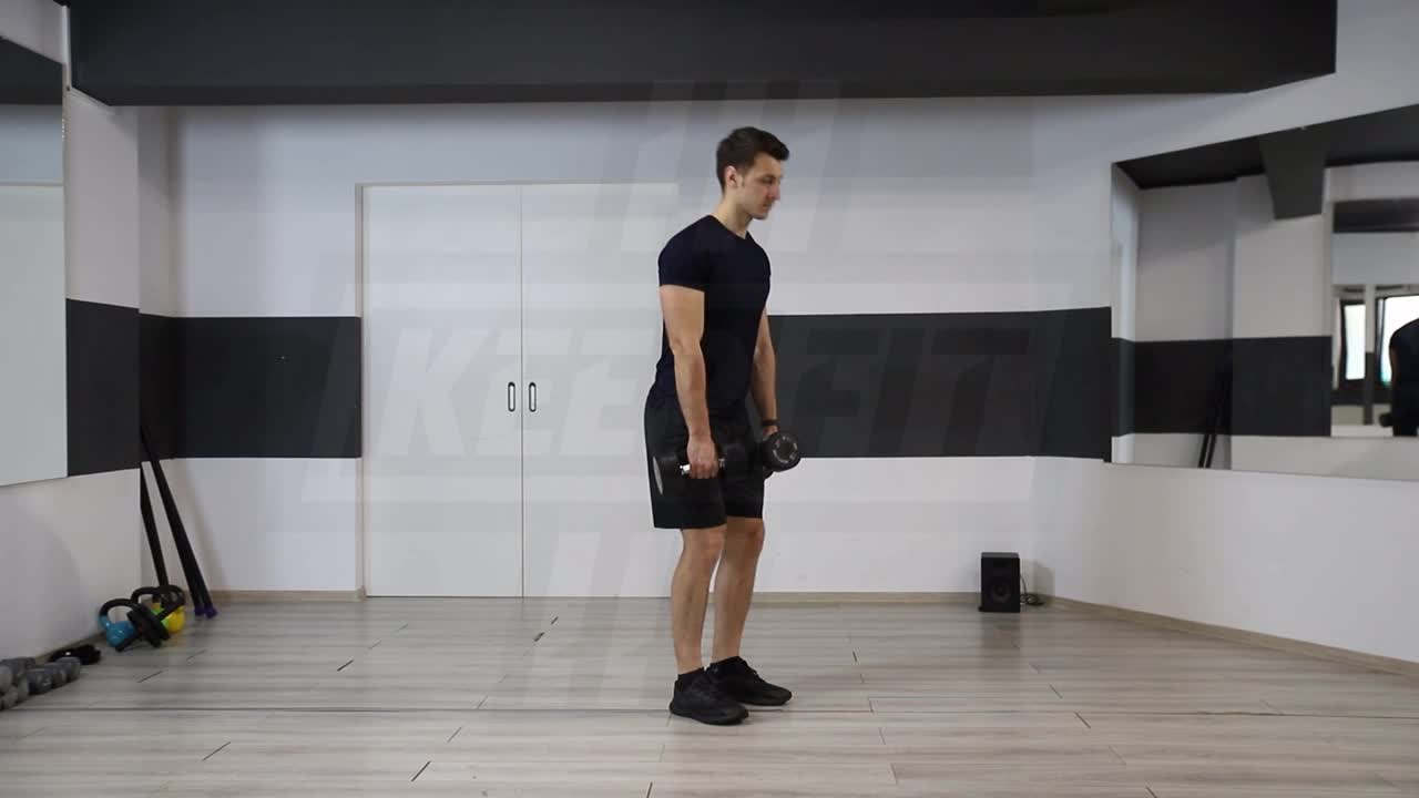 Dumbbell Deadlift