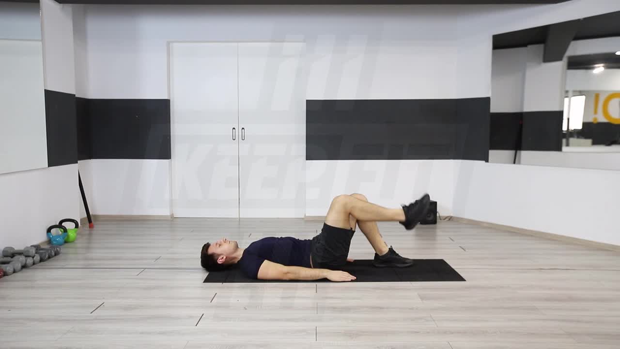 Lying Glute Stretch