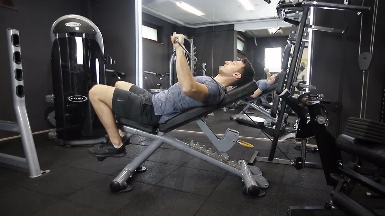 Single-Arm Cable Chest Press