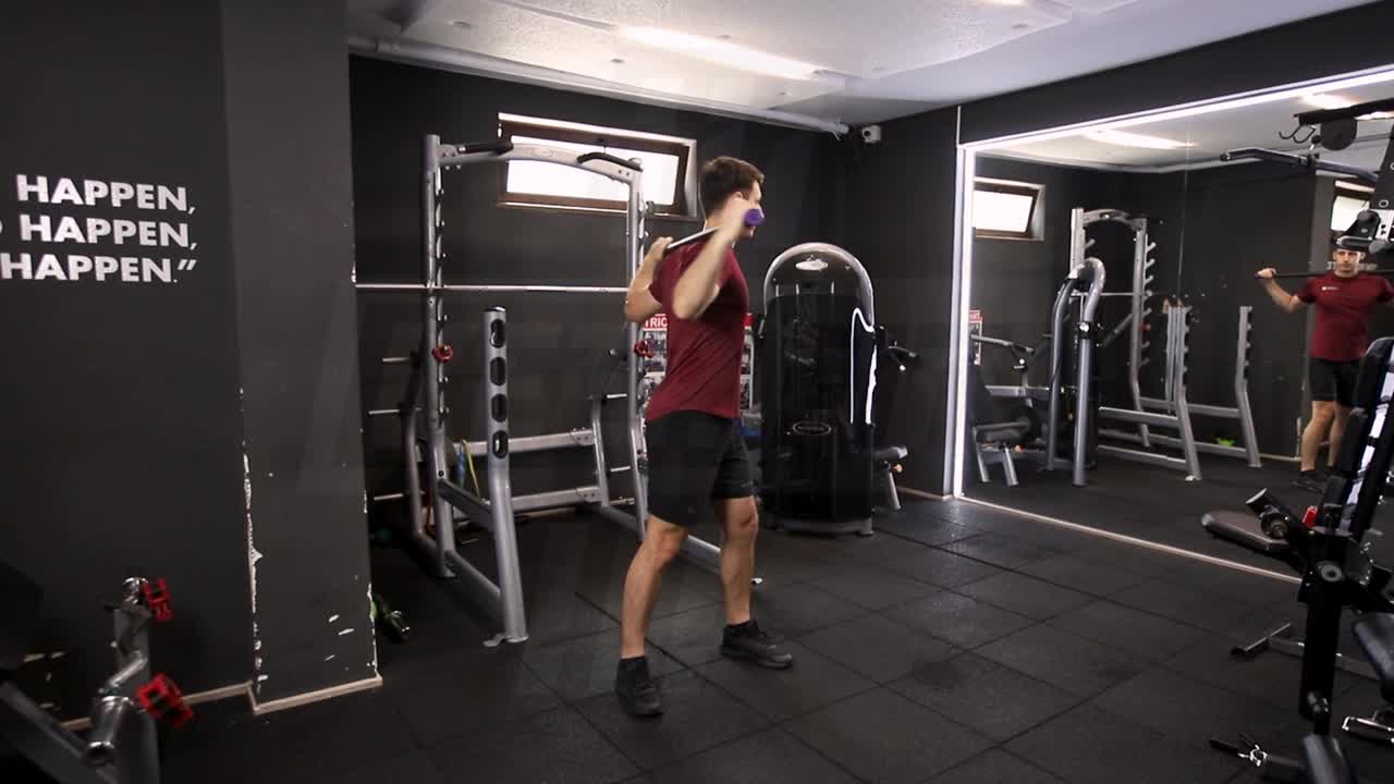 Body Bar Oblique Twist