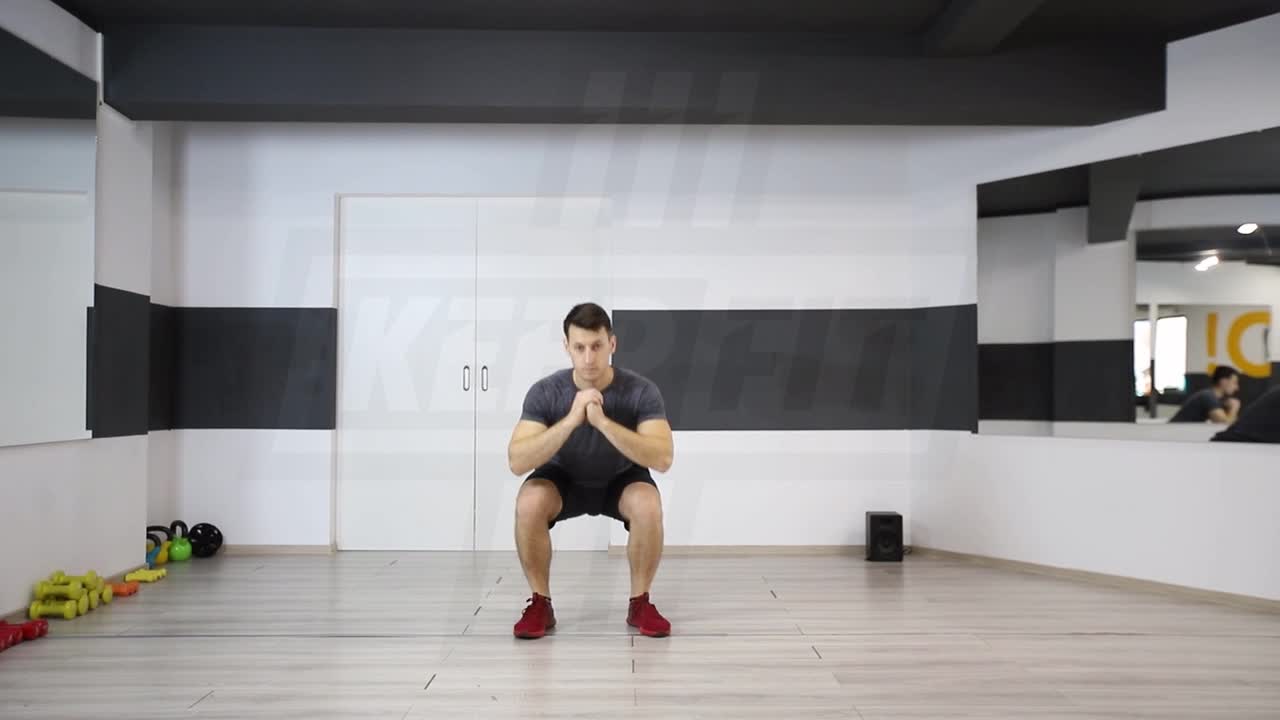 Squat And Side Kick