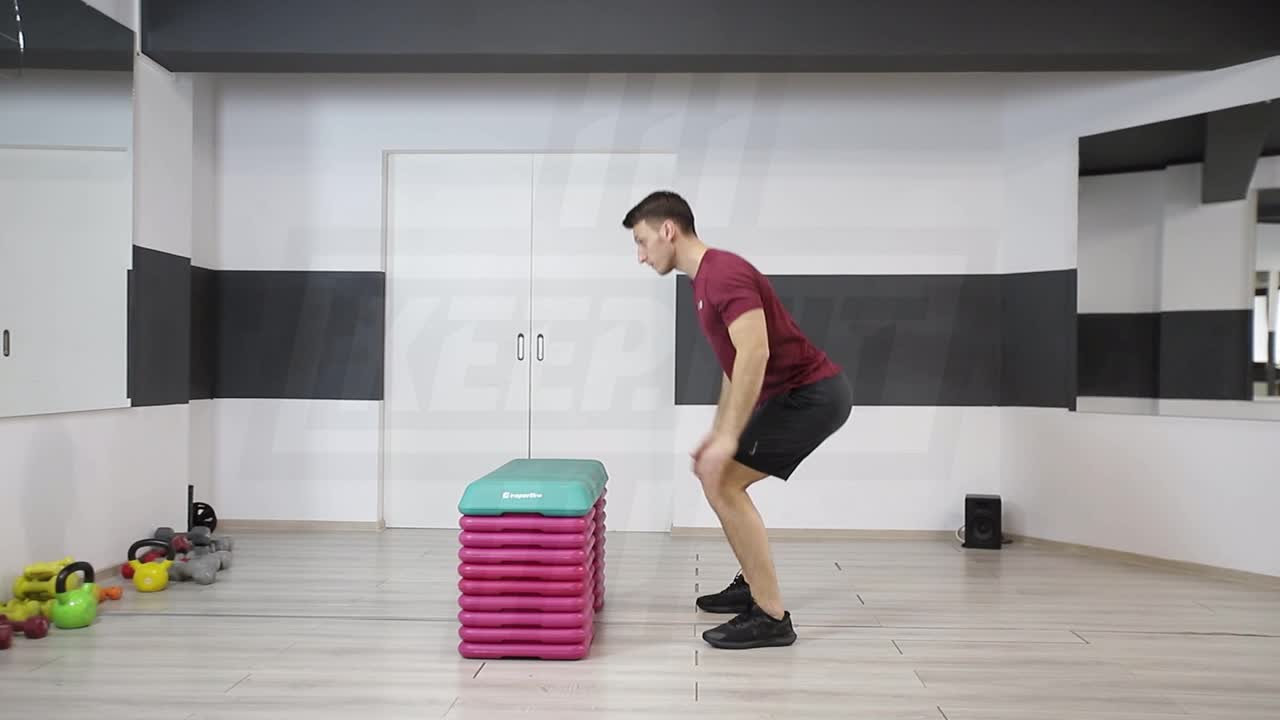 Squat Jump Onto Box