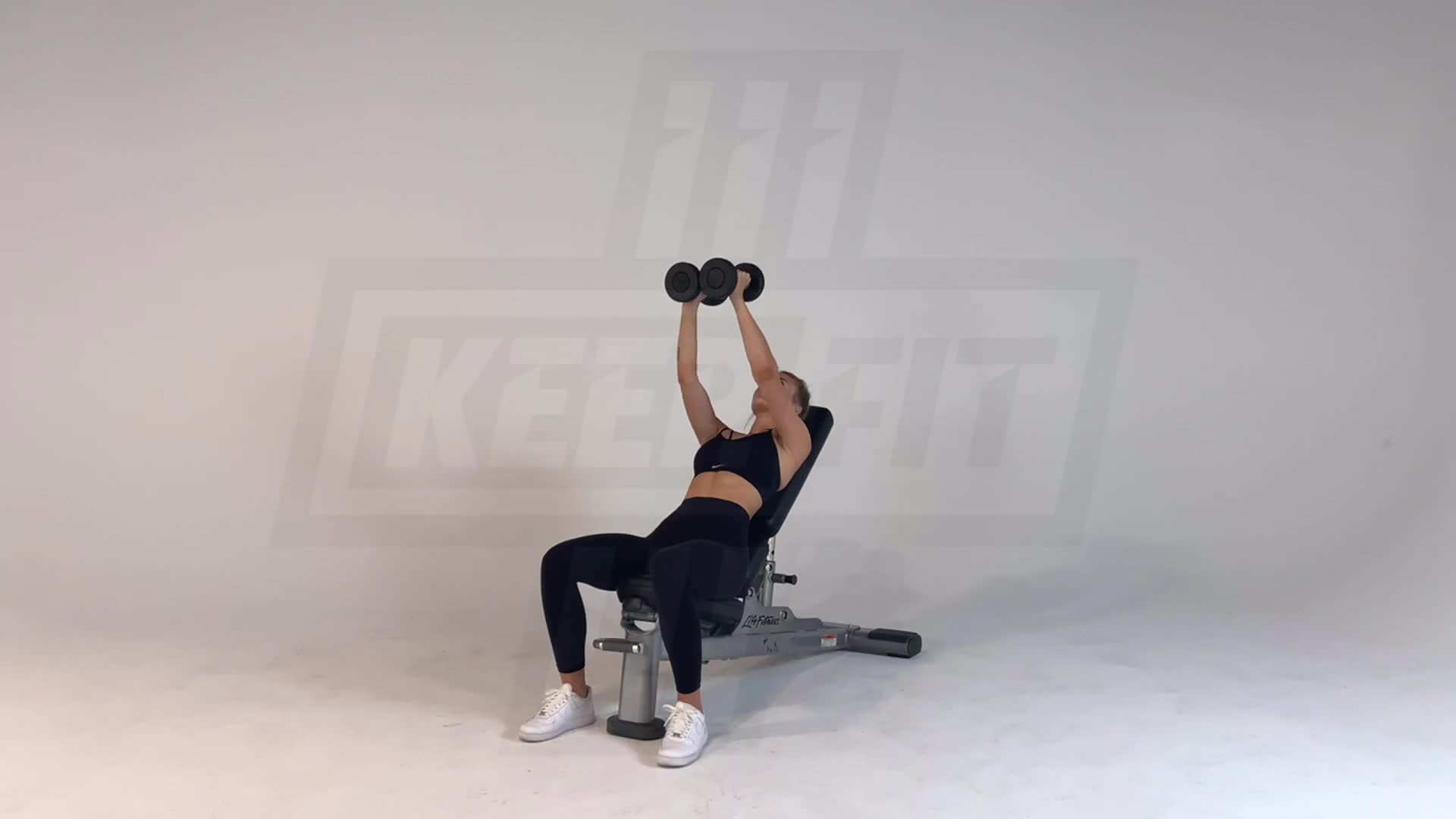 Dumbbell Incline Close Grip Chest Press