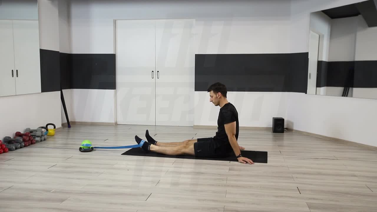 Ankle Dorsiflexion With Band