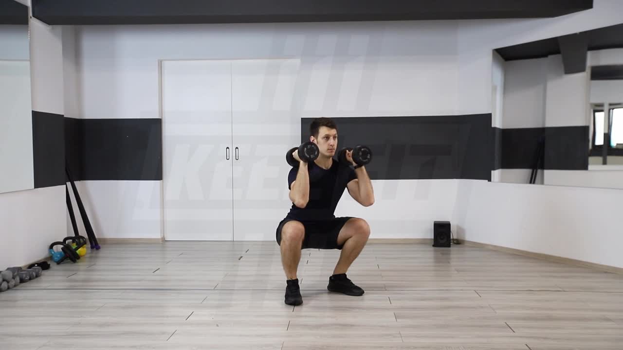Dumbbell Front Squat