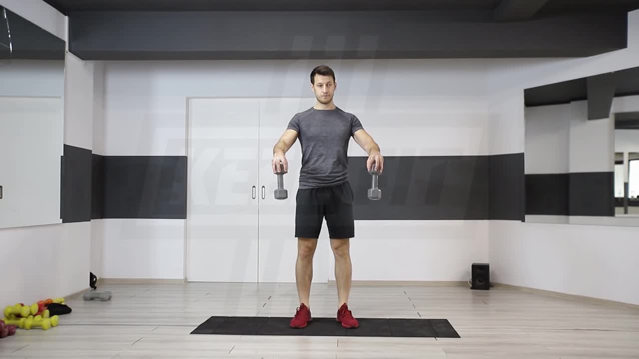Hex Dumbbell Hold