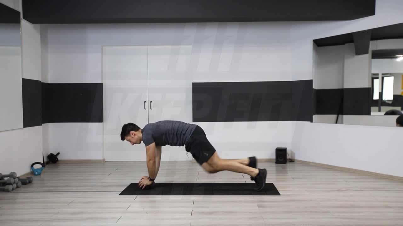 Medicine Ball Mountain Climber