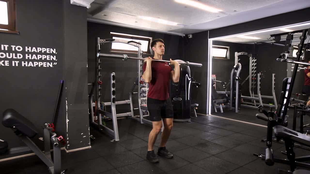 Barbell Split Jerk