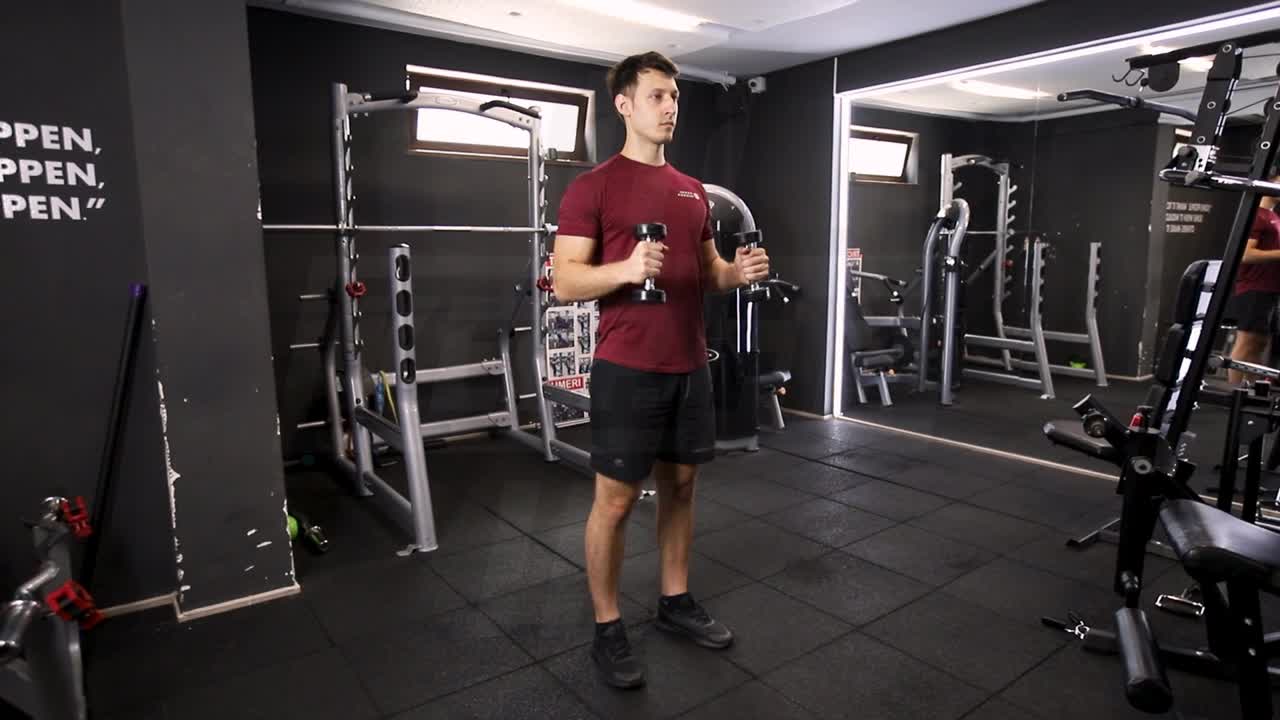 Bent-Arm Lateral Raise And External Rotation