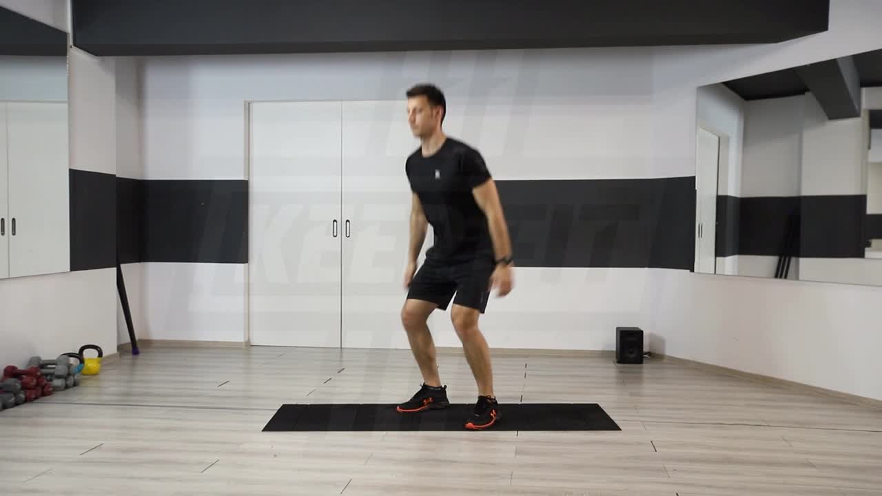 Bodyweight Jump Squat