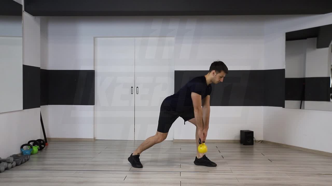 Kettlebell Floor To Shelf