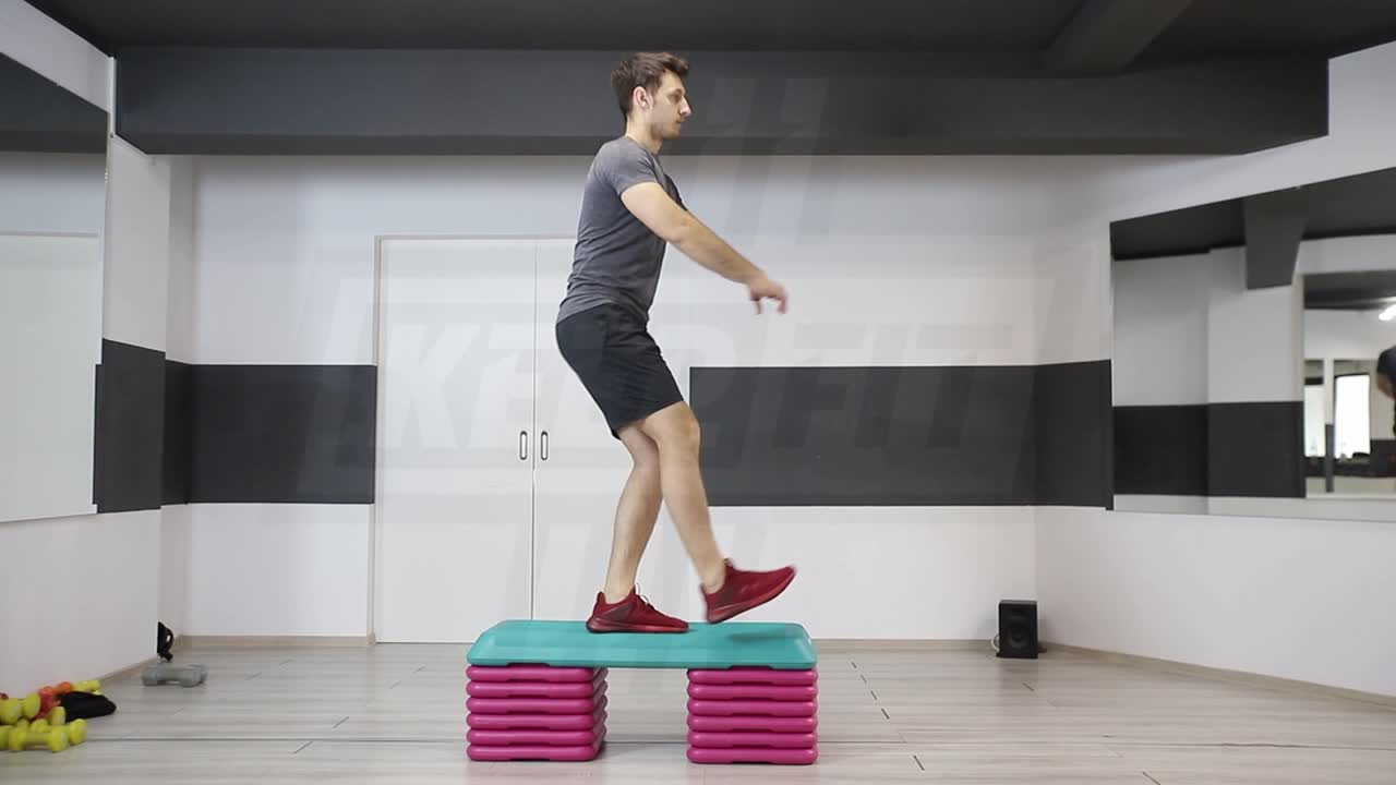 Elevated Single-Leg Squat