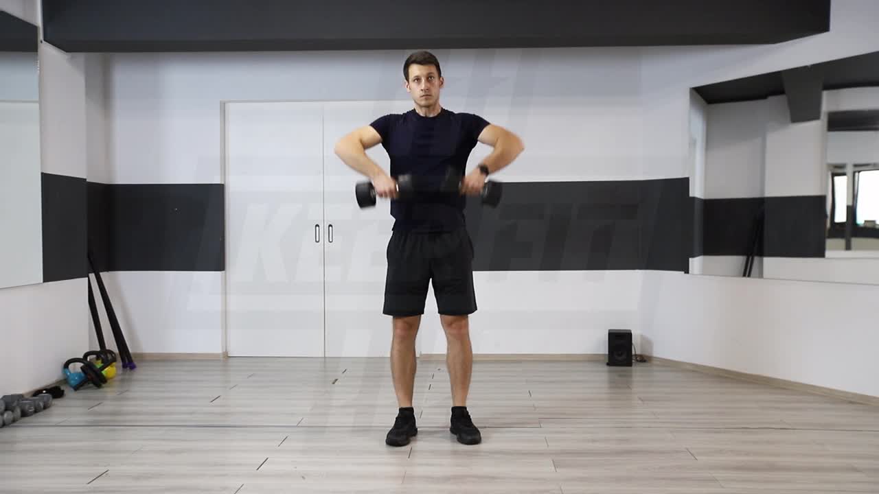 Dumbbell Upright Row