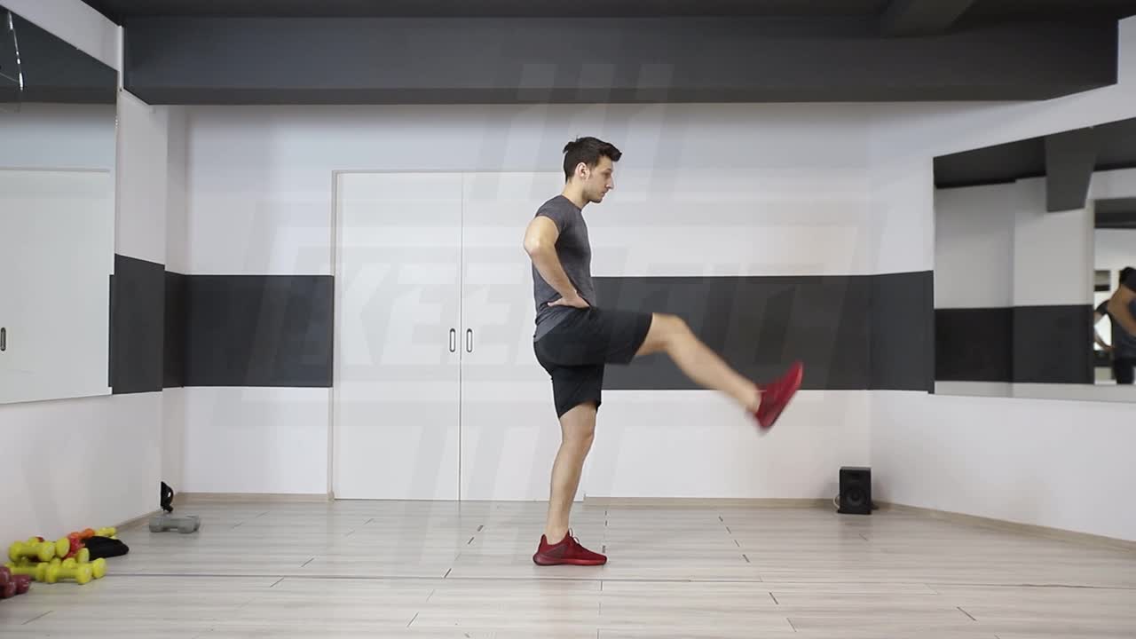 Forward And Backward Leg Swings