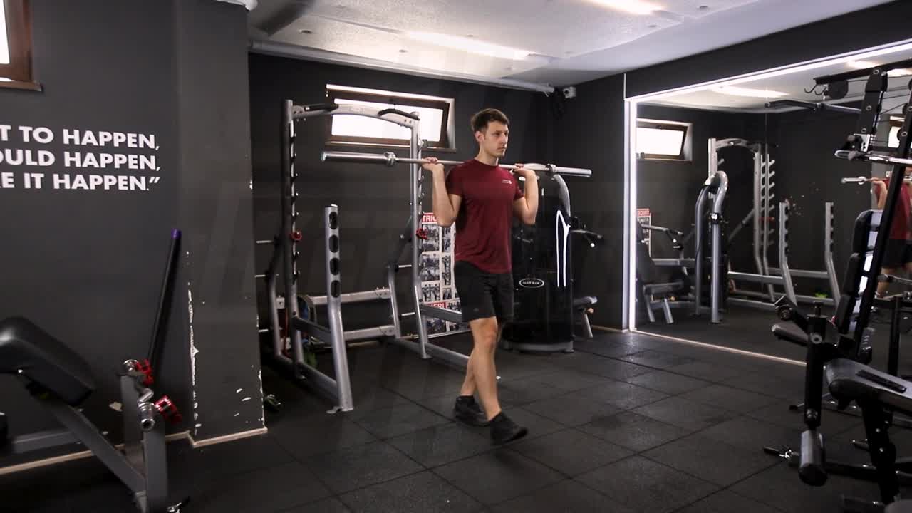 Barbell Lunge