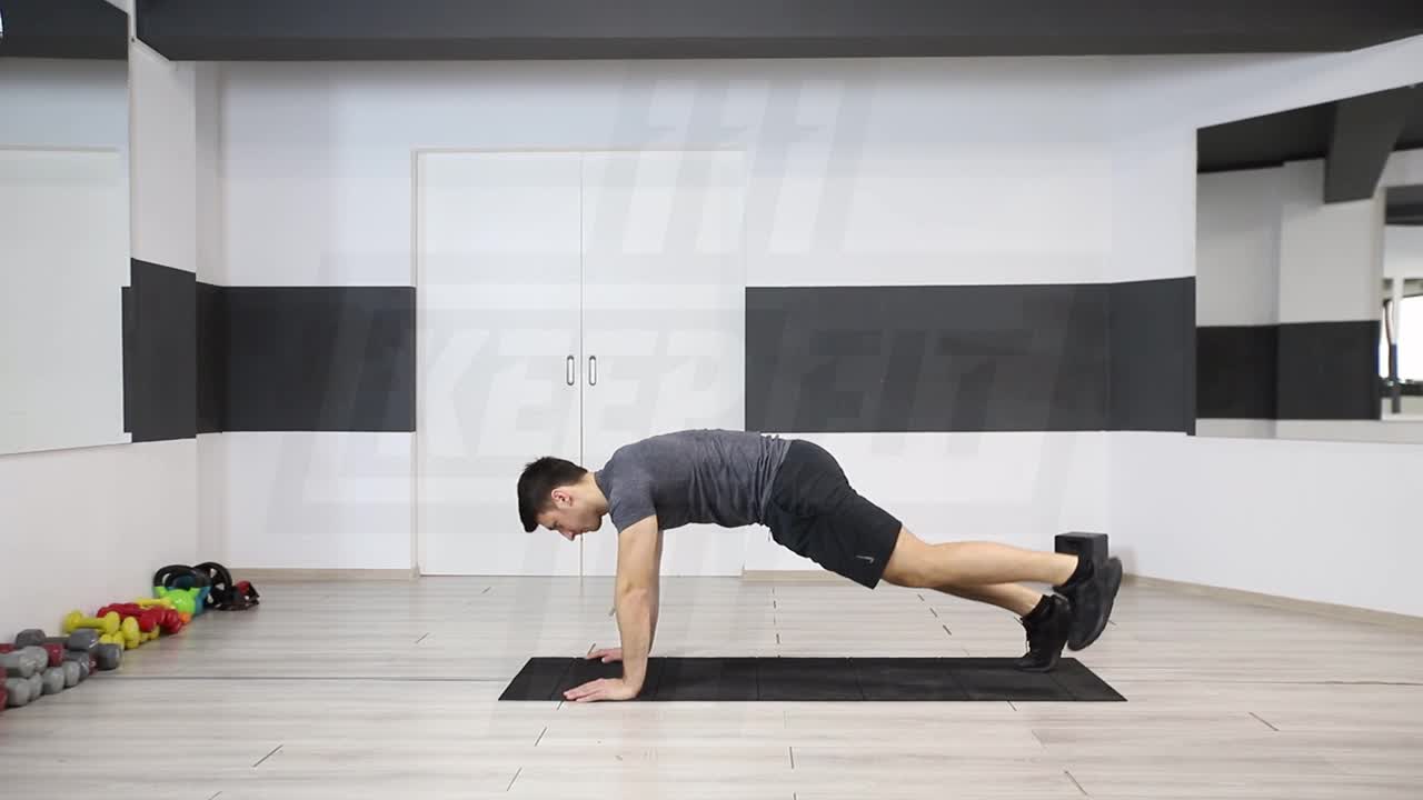 Plank With Leg Lift