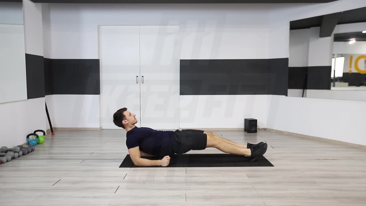 Lying Reverse Plank