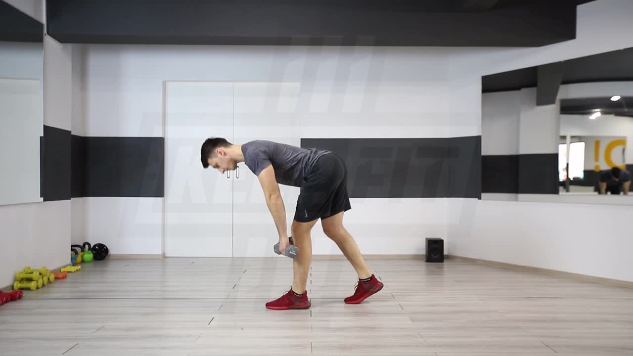 Single-Leg Romanian Deadlift With Dumbbells
