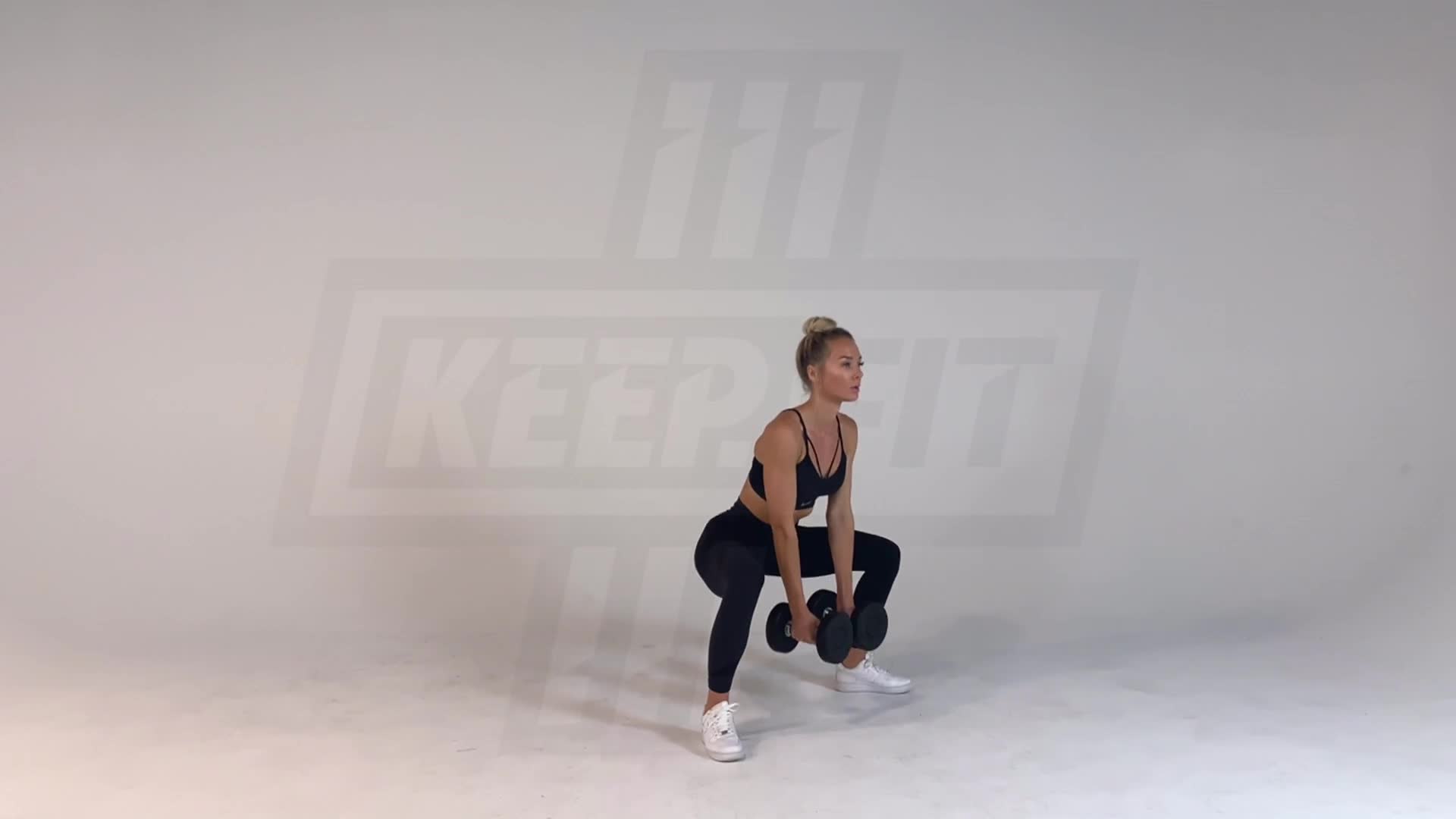 Dumbbell Sumo Squats