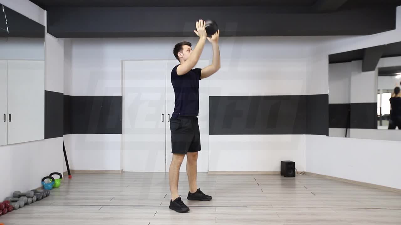 Medicine Ball Overhead Throws