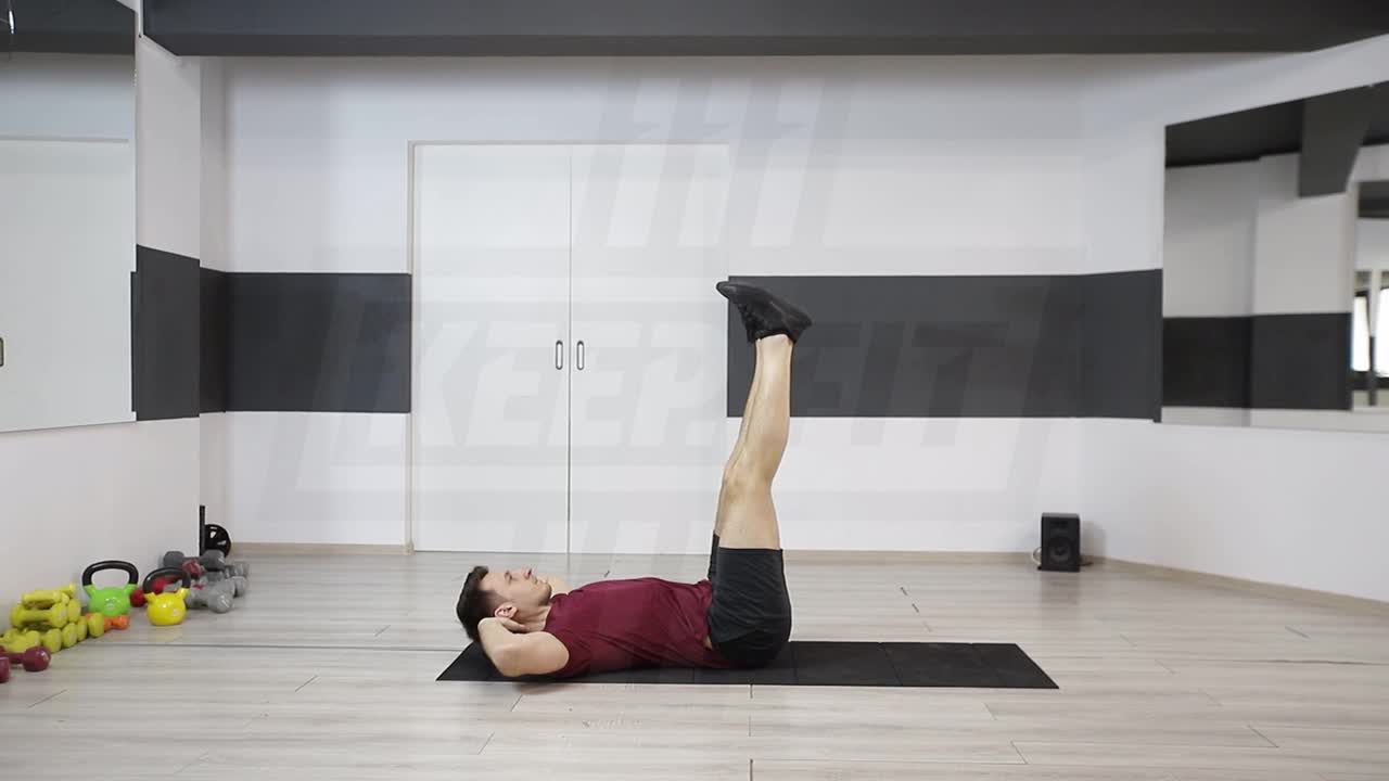 Raised-Legs Crunch