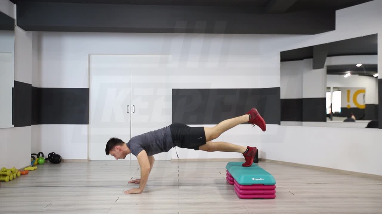 Single-Leg Decline Pushup