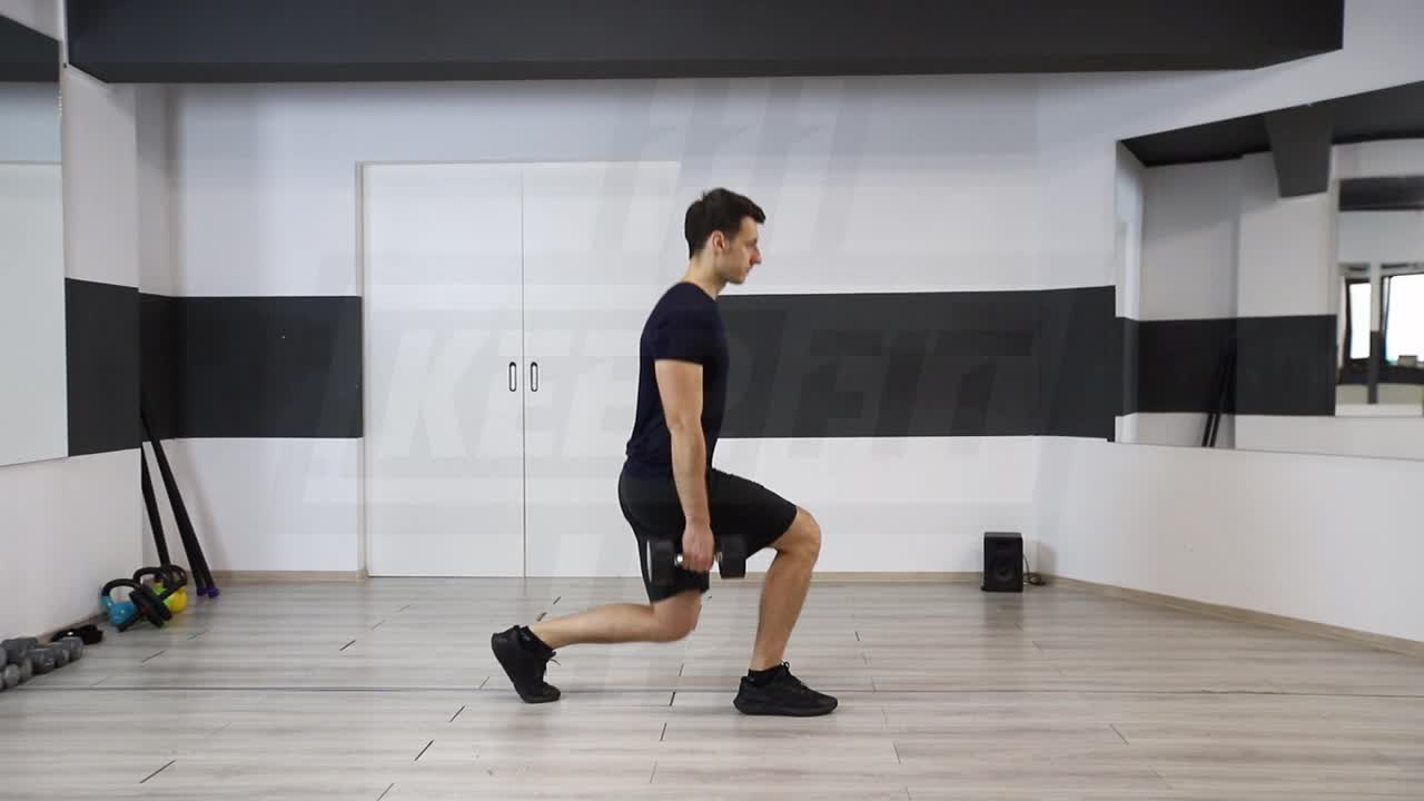 Dumbbell Split Squat