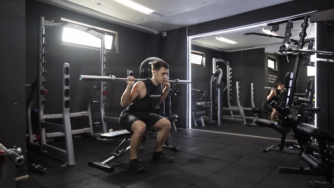 Barbell Box Squat