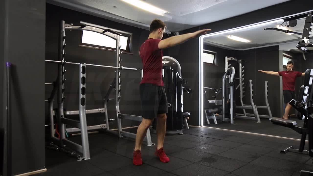 Standing T-Rotation Balance