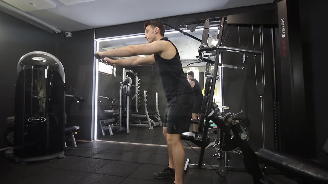 Cable Front Raise