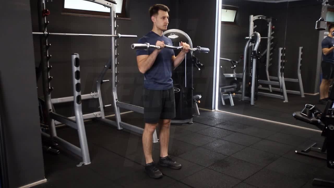 Reverse EZ-Bar Curl