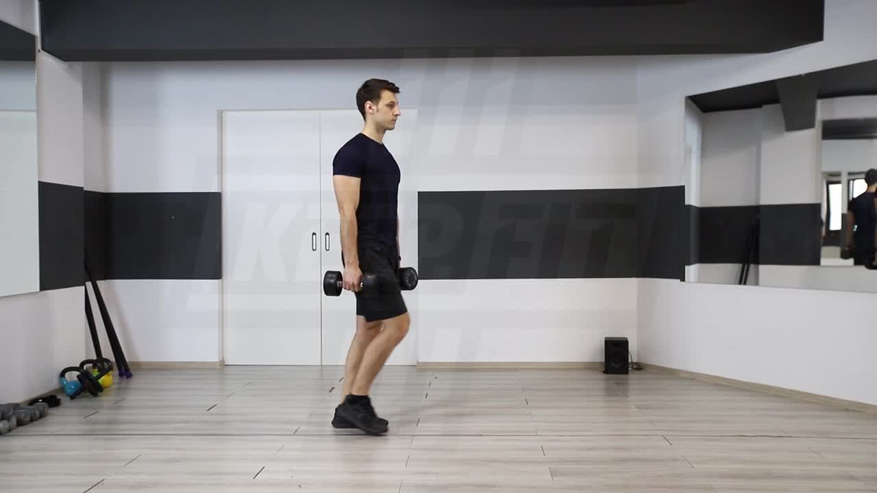 Dumbbell Lunge
