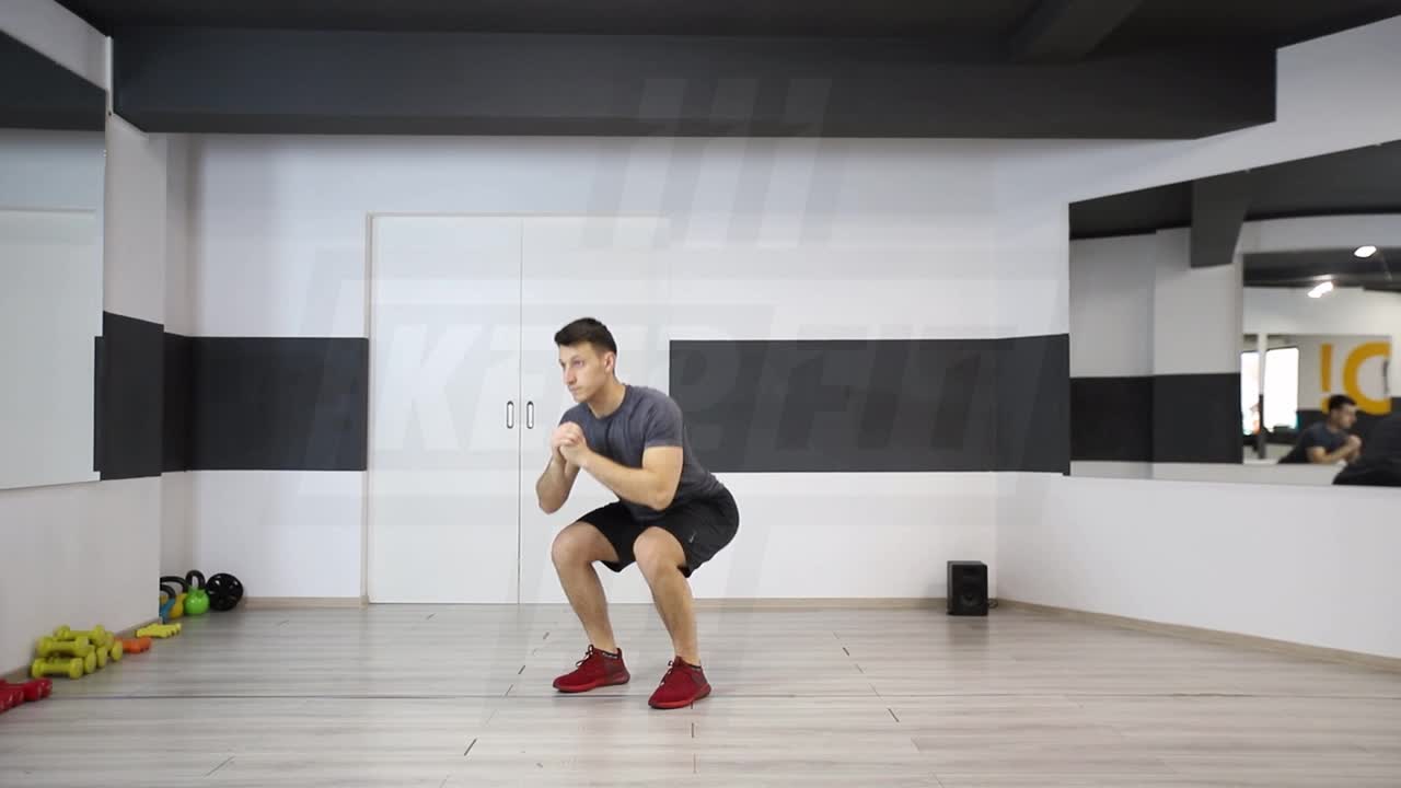 Squat And Rear Lunge