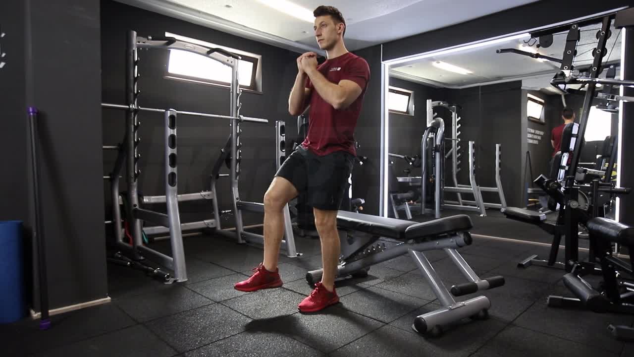 Single-Leg Bench Squat