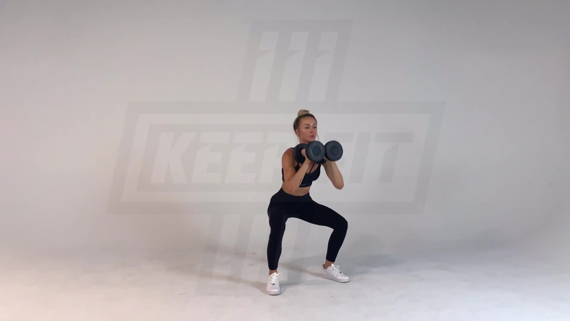 Dumbbell Pause Squats