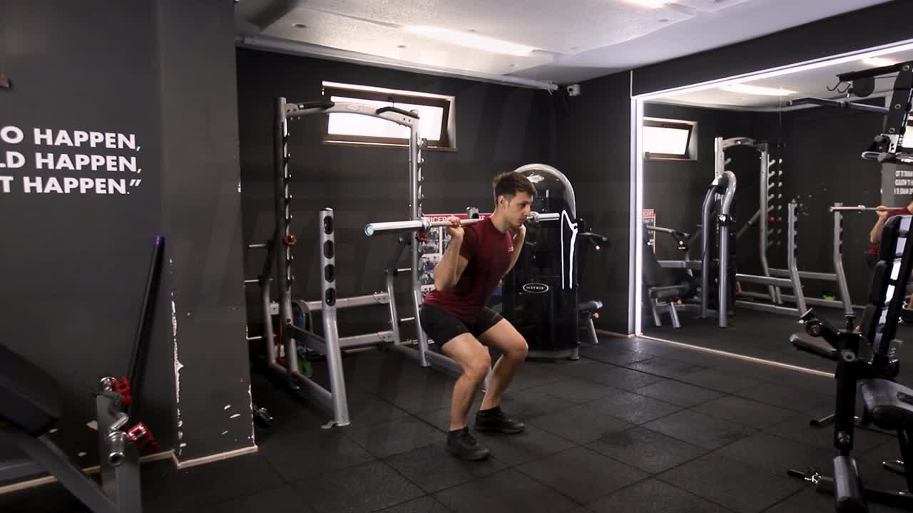 Barbell Quarter Squat
