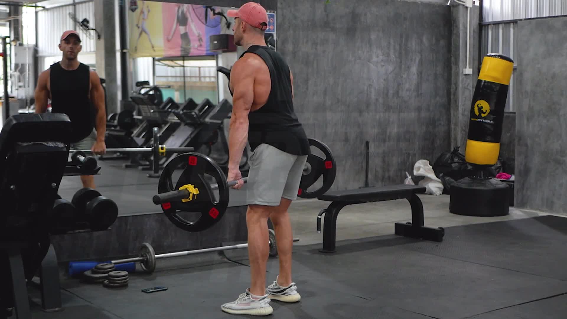 Barbell Straight-Leg Deadlift