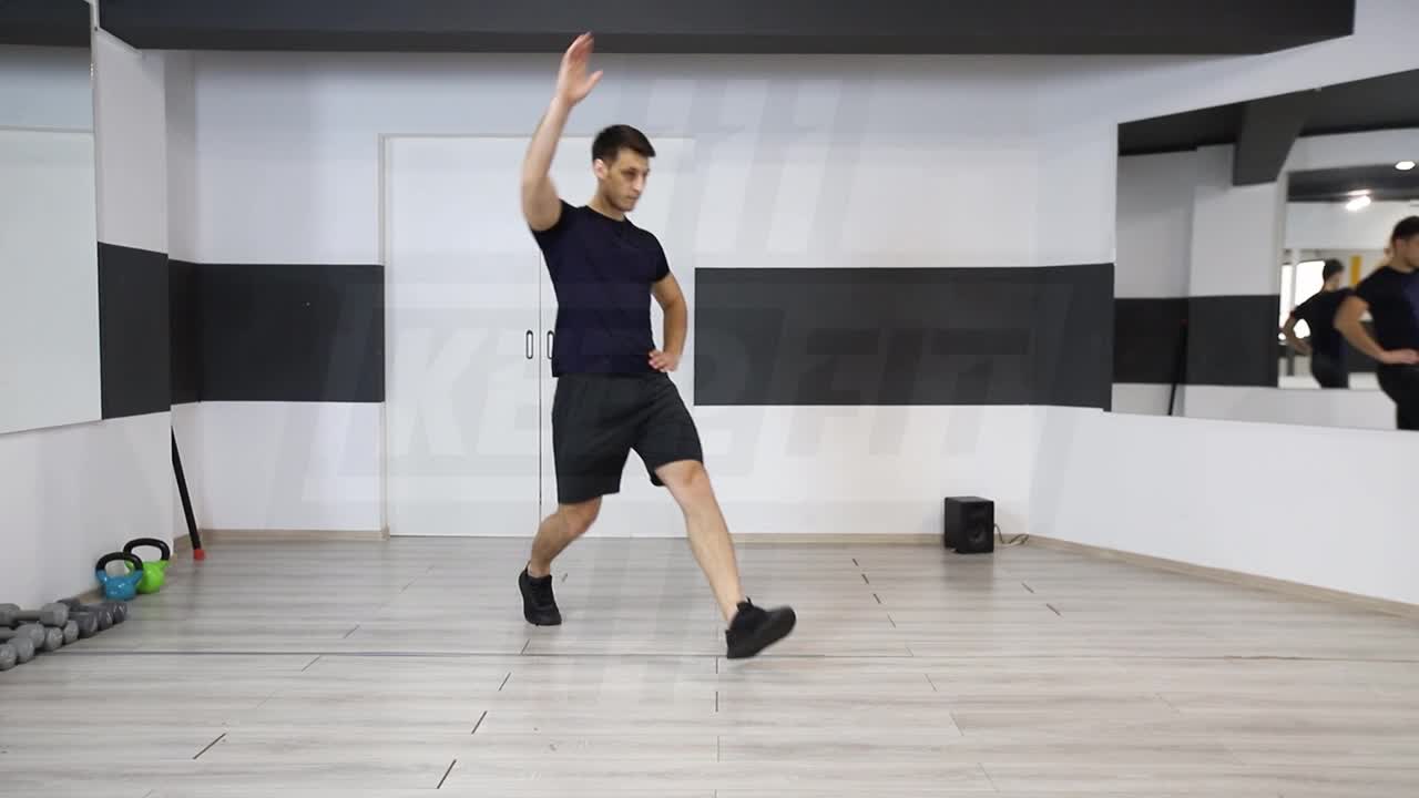 Lunge With Side Bend
