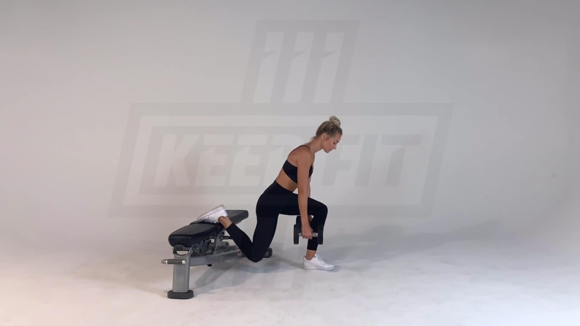 Dumbbell Bulgarian Split Squat