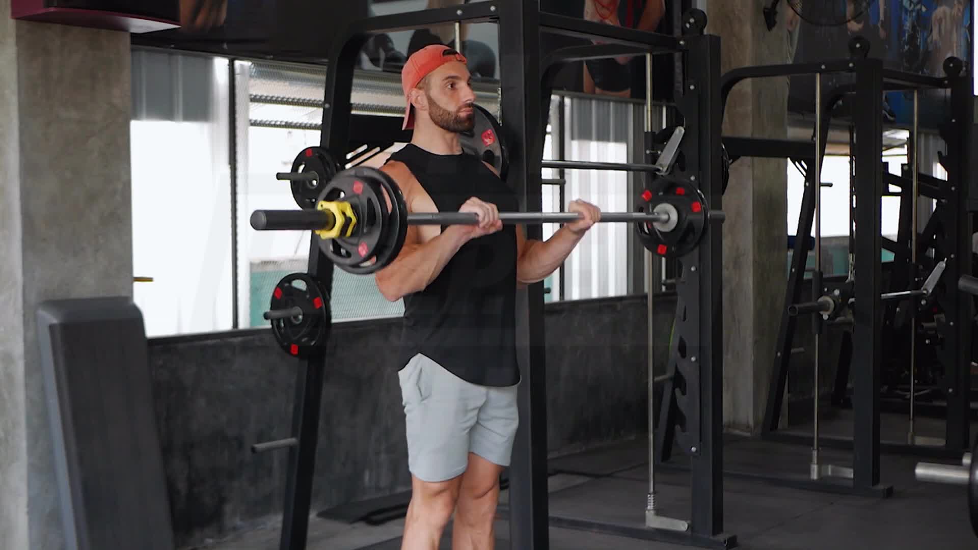 Reverse-Grip Barbell Biceps Curl
