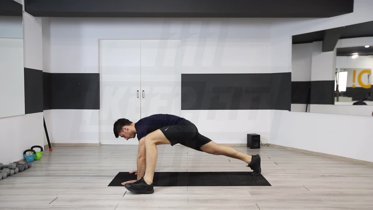 Low Lunge With Isometric Adduction