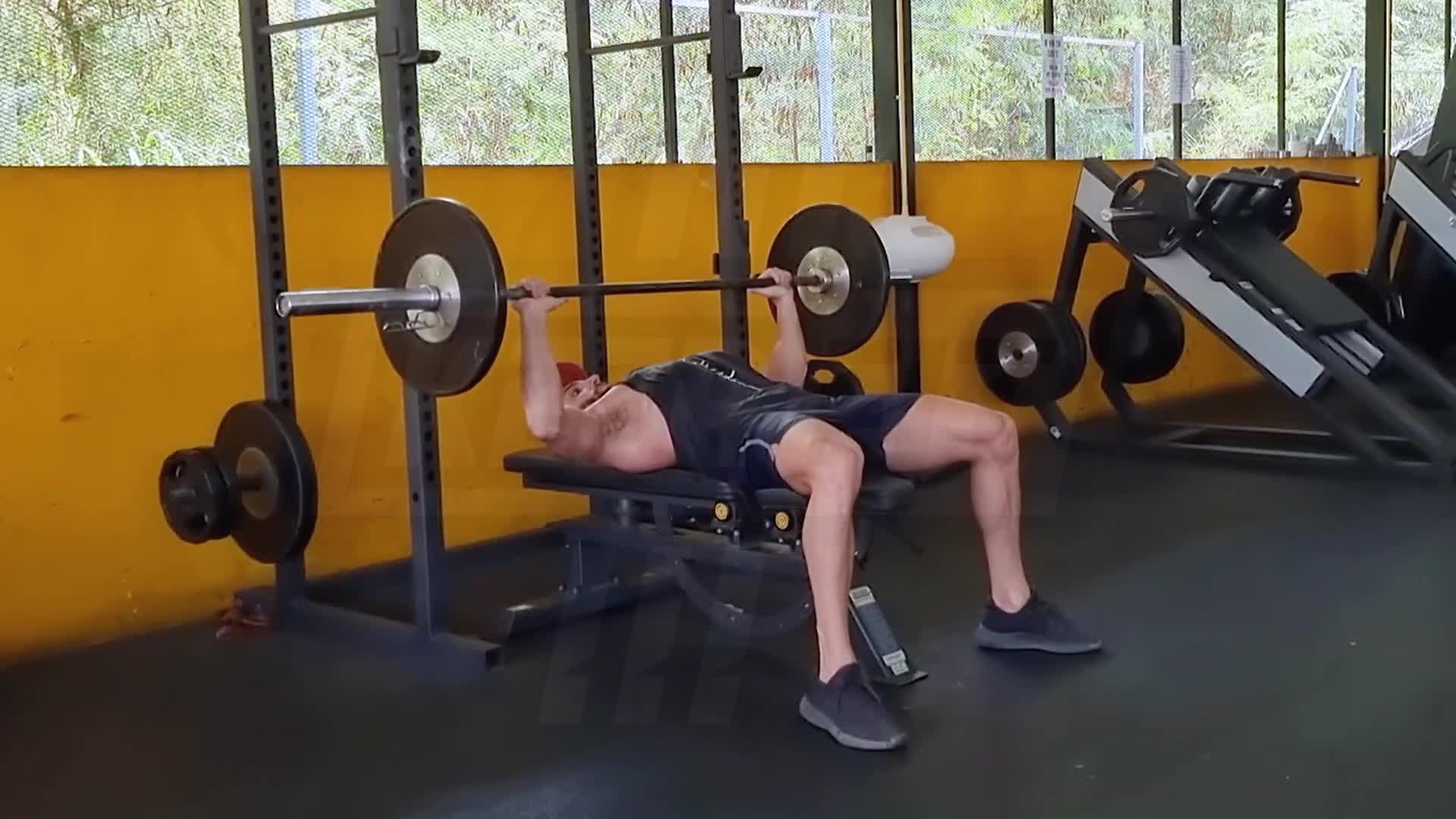 Wide-Grip Barbell Bench Press