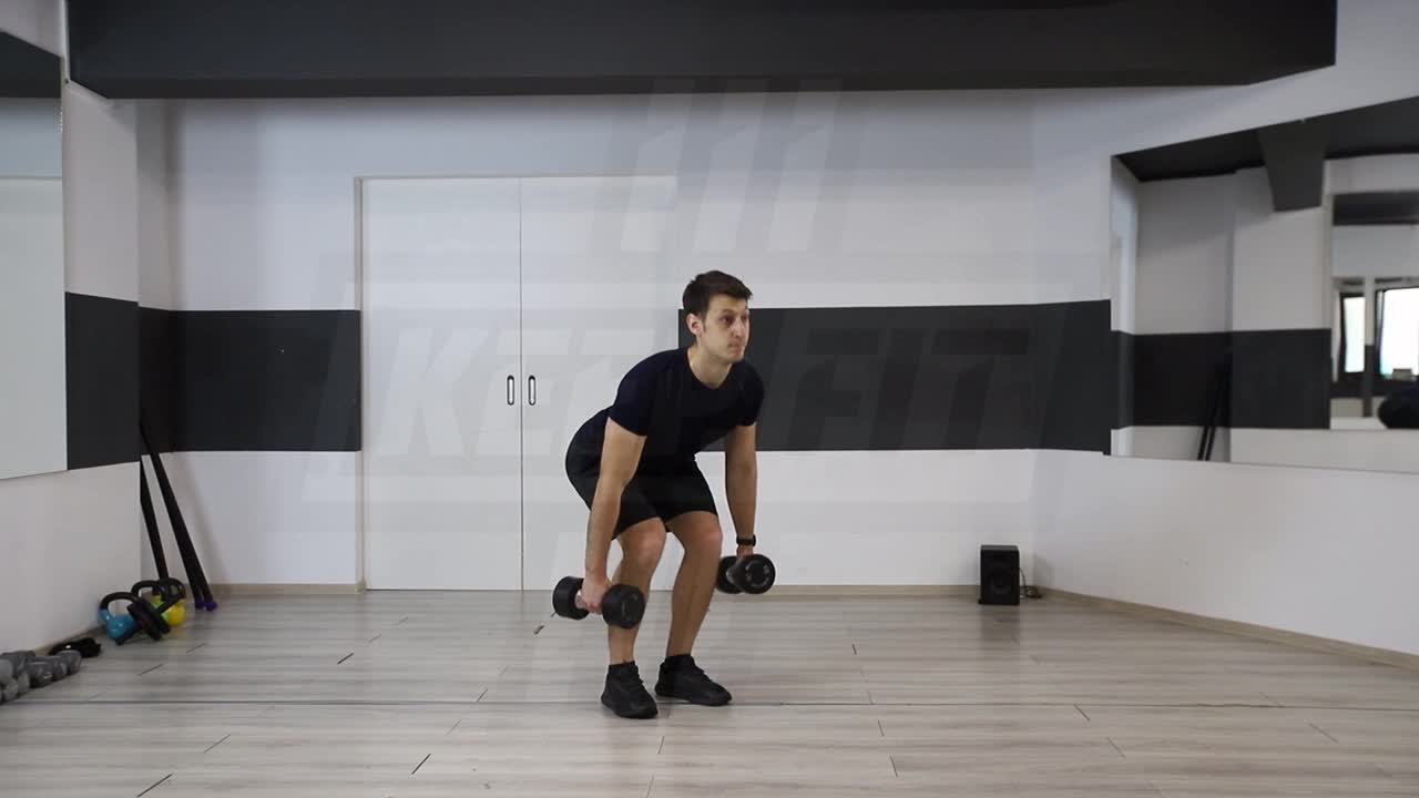 Dumbbell Jump Squat
