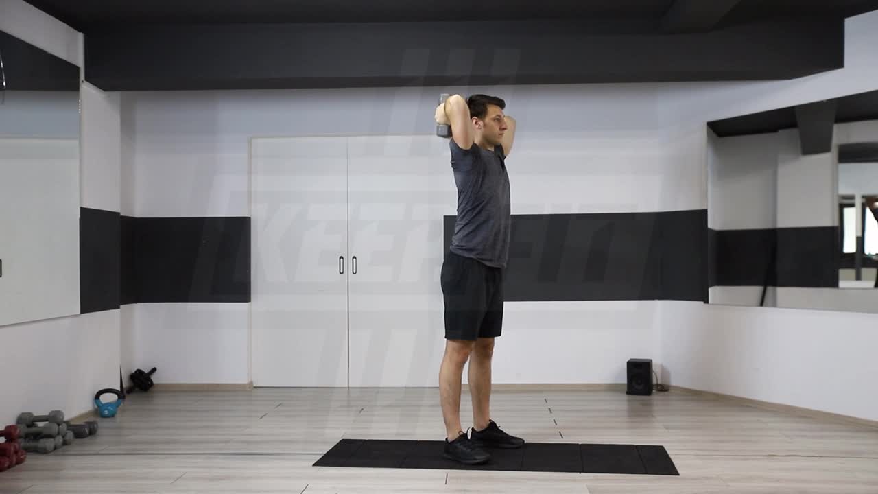 Overhead Dumbbell Triceps Extension