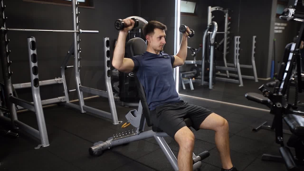 Seated Dumbbell External Rotation