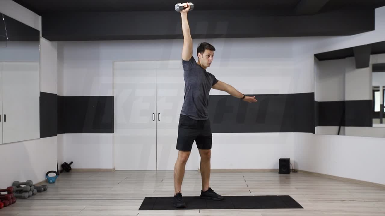 Single-Arm Dumbbell Snatch