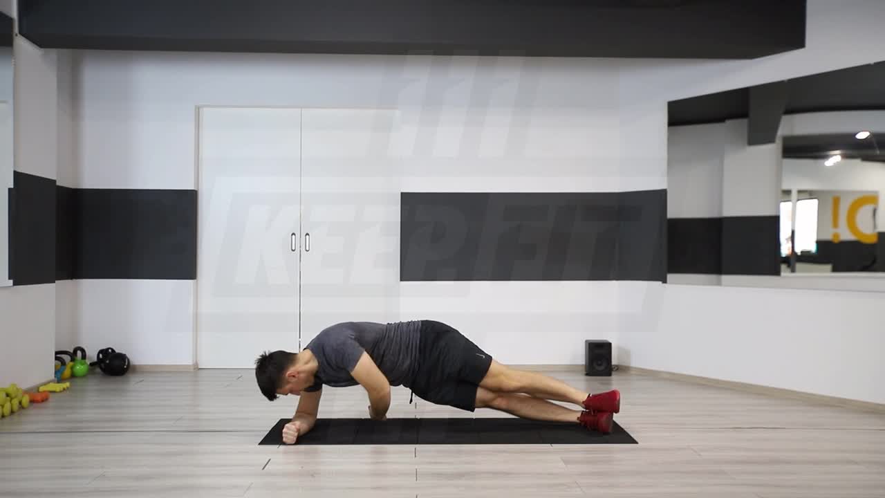 Side Plank With Reach Under