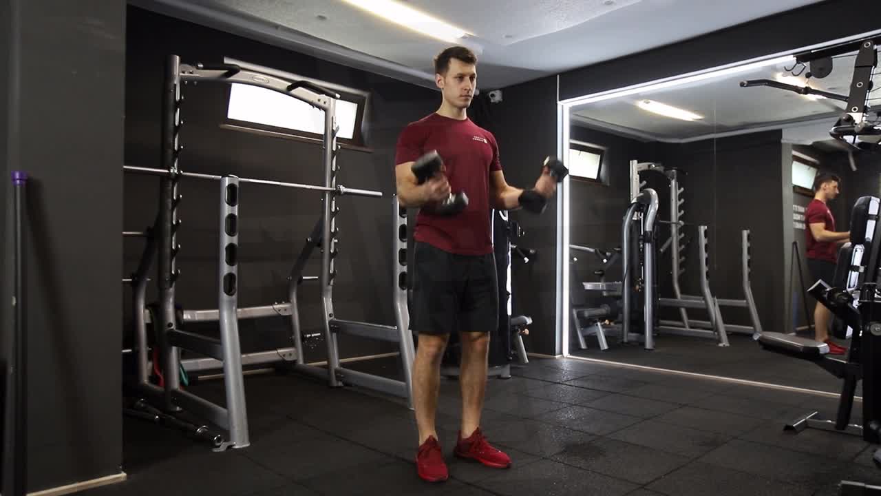 Standing Zottman Biceps Curl