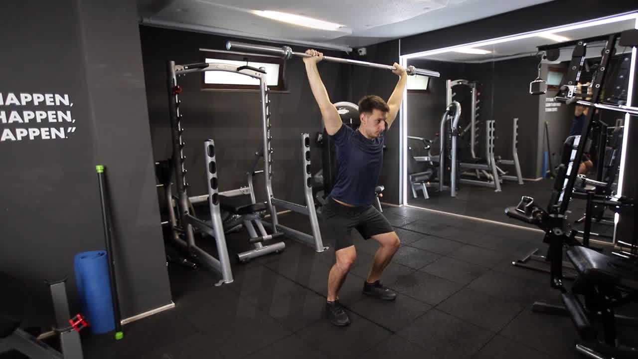 Overhead Barbell Squat